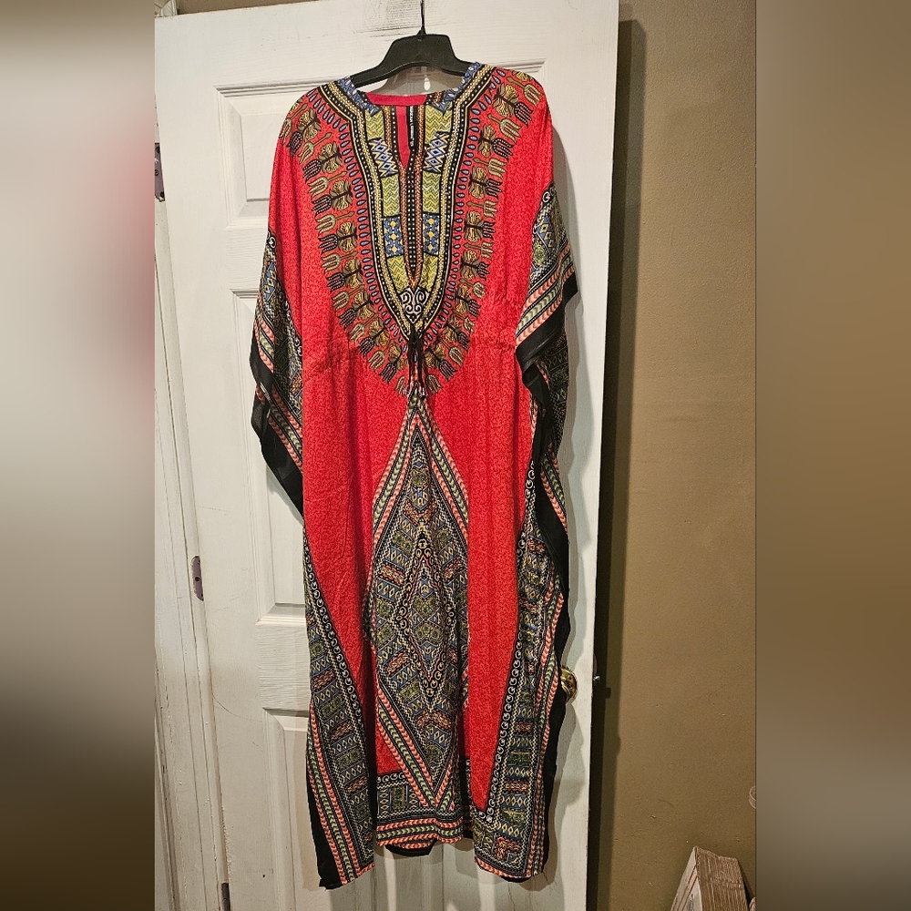 AMERICAN LEISURE BOHO MAXI DRESS